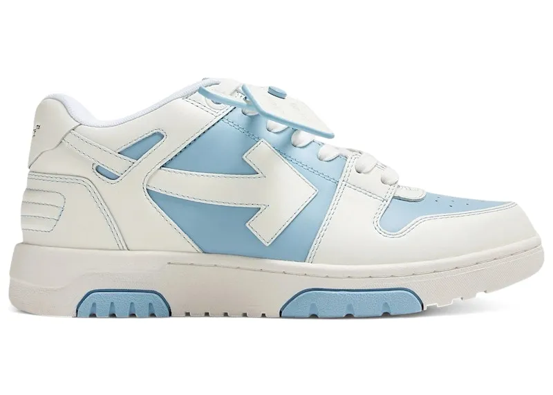 OFF-WHITE Out Of Office OOO Low Tops Light Blue White (OWIA259F24LEA0044001)