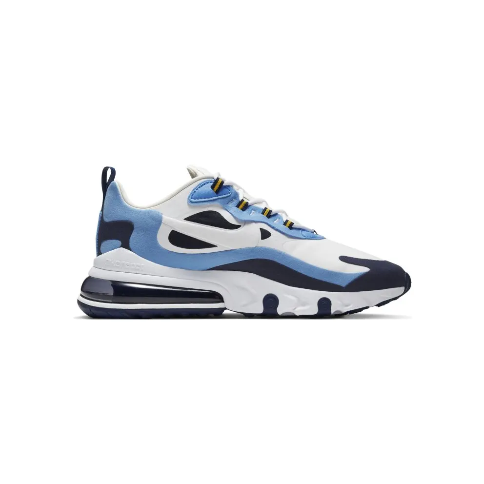 Nike Air Max 270 React UNC White/Obsidian-University Blue (CT1264-104)