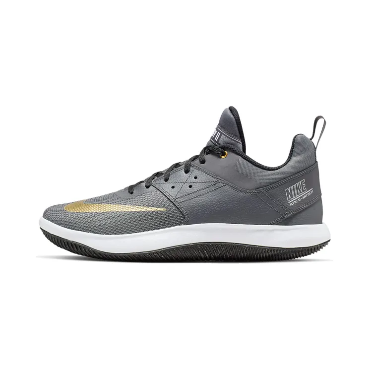 Nike Fly.By Low II “Dark Grey / White / Black / Metallic Gold” (AJ5902-002)