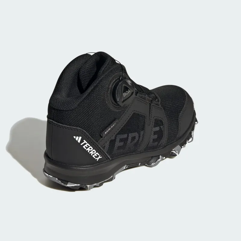 Adidas Terrex BOA Mid RAIN.RDY Hiking Shoes Core Black / Cloud White / Grey Three (IF7508)