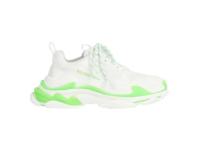 Balenciaga Triple S Fluo Green White (524039W2CA33890)