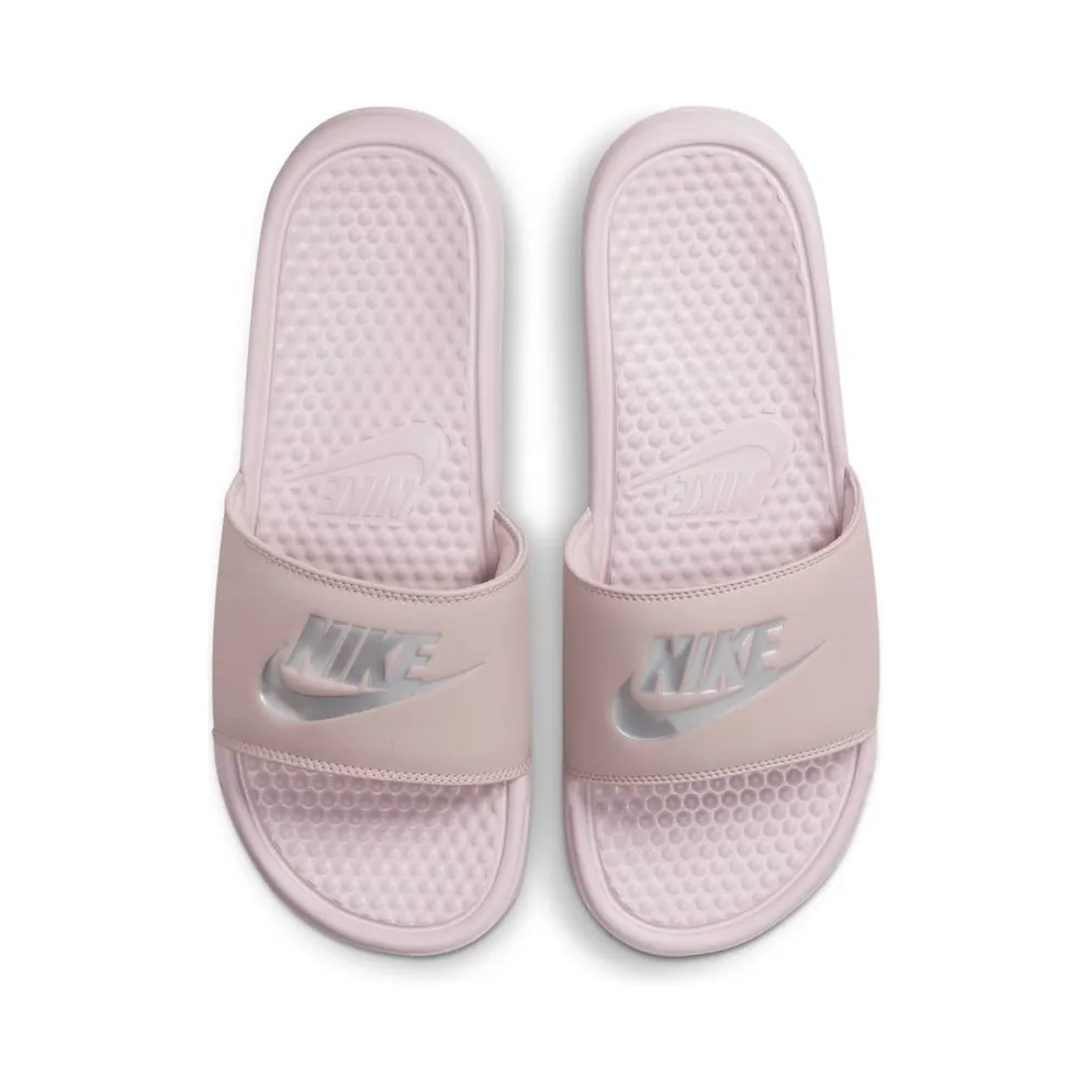 Nike Benassi JDI Particle Rosoe (W) Particle Rose/Particle Rose/Metallic Silver (343881-614)