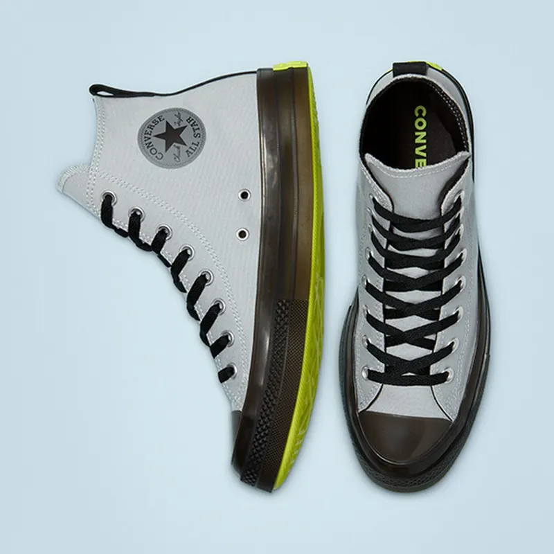 Converse Chuck Taylor All-Star CX Hi Hi-Vis Ash Stone Ash Stone/Black-Lemon Venom (169603C)