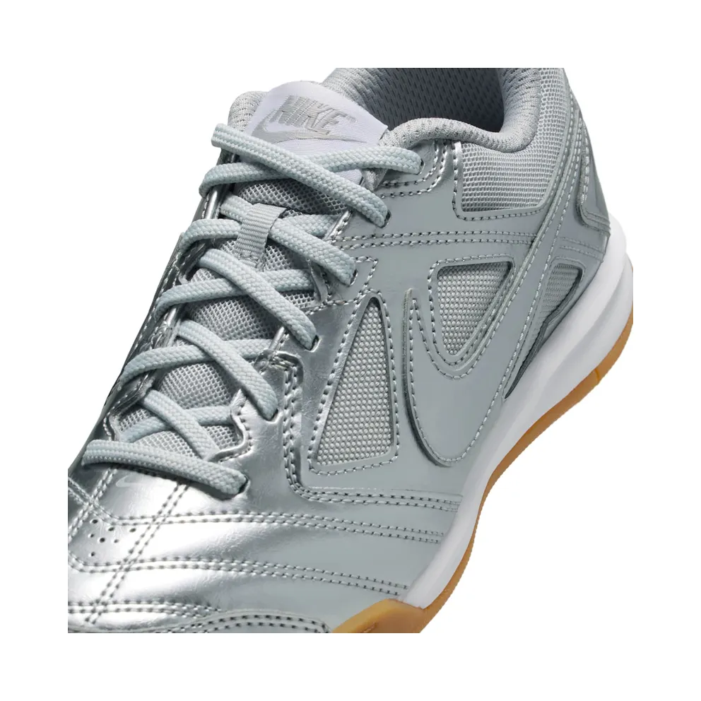 Nike Gato LV8 Metallic Silver White Gum Light Brown (II7084-001)