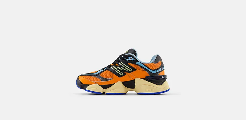 New Balance 9060 GS “Orange/ Black” (GC9060OG)