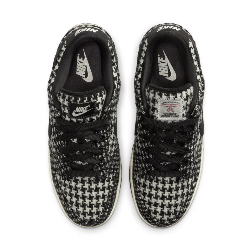 Nike Dunk Low “Harris Tweed – Black” (HQ5036-901)