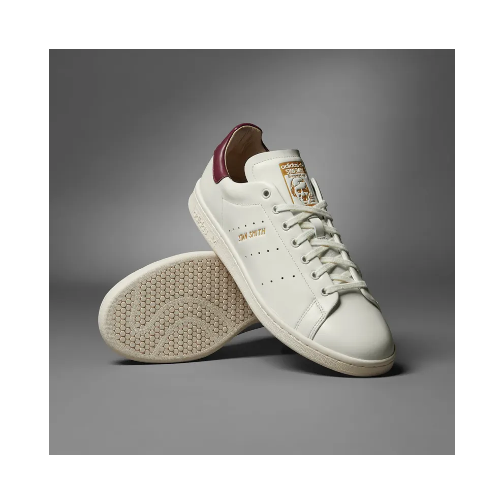 adidas Stan Smith Lux Schuh Off White / Cream White / Collegiate Burgundy (HQ6786)