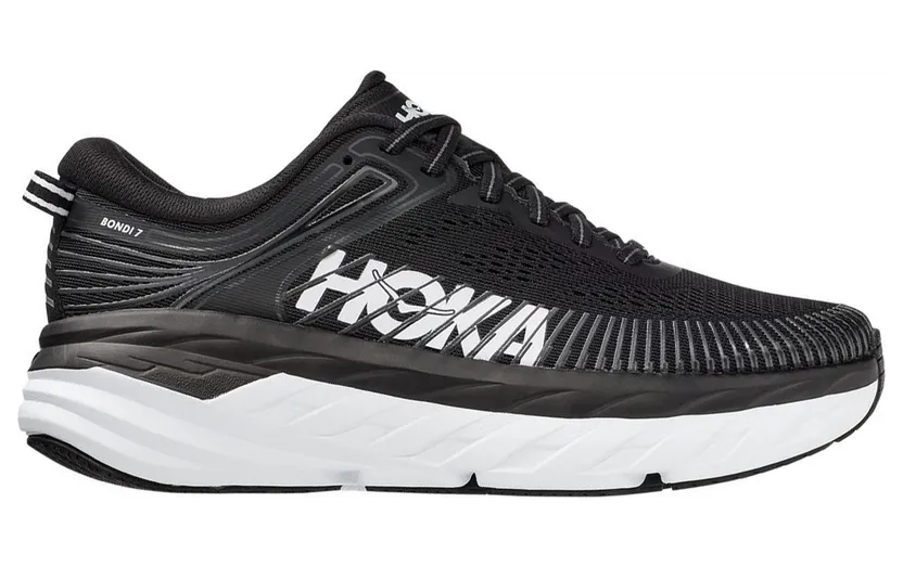 Hoka One One Bondi 7 Black White (1110518-BWHT)