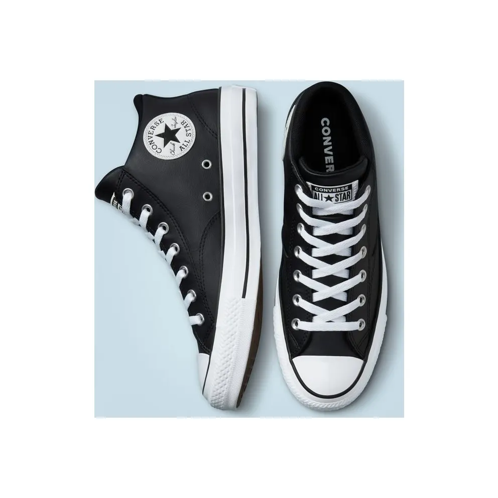 Converse Chuck Taylor All Star Malden Street Faux Leather Black/White/Black (A01716C)