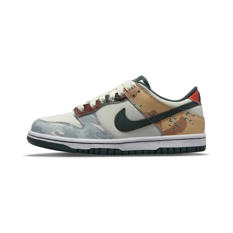 Nike Dunk Low SE Multi Camo (GS) (DB1909-100)