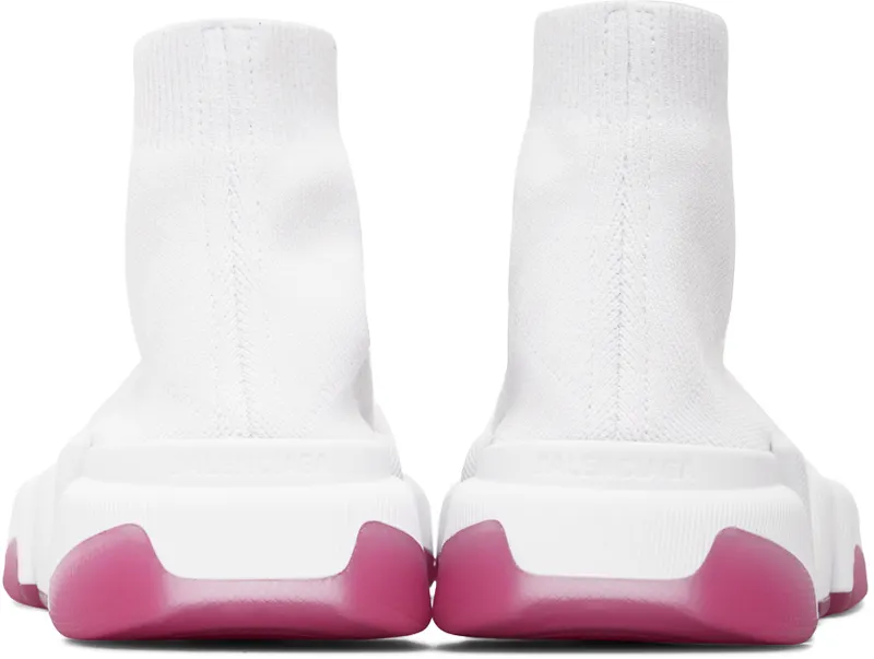 Balenciaga White & Pink Speed 2.0 (654045 W2DI2)