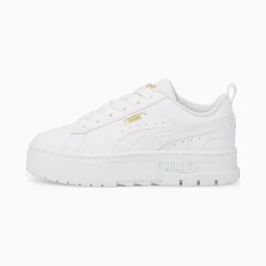 Puma Mayze leren Gold/White (38452801)