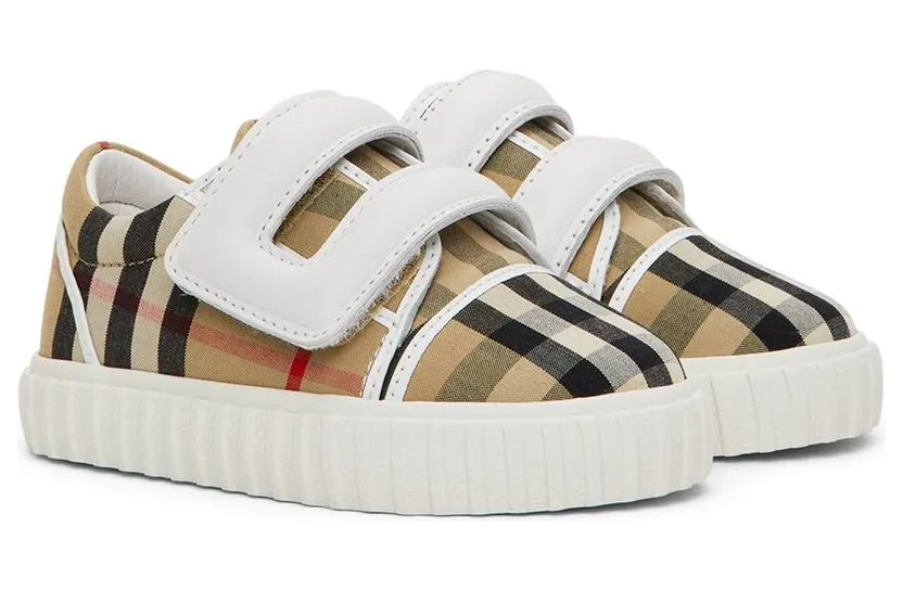 Burberry Baby Beige Vintage Check Sneakers (8049411) (4)
