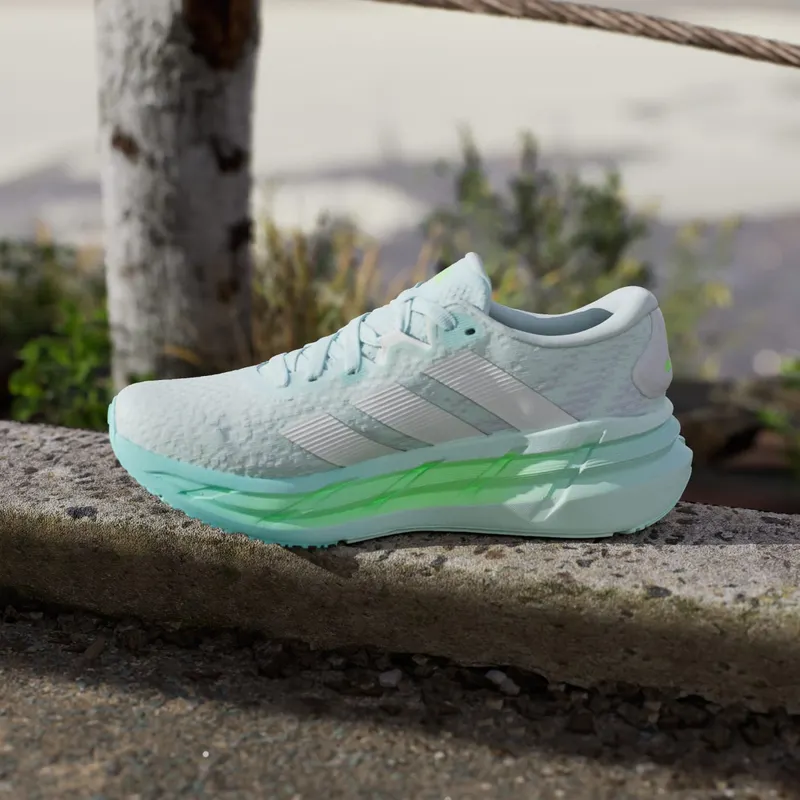 Adidas Adistar 4 Running Shoes Halo Mint / Zero Metalic / Lime Burst (JR0287)