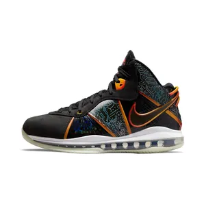 Nike LeBron 8 Space Jam (2021) – “Black / Black-white-multi-color” (DB1732-001)