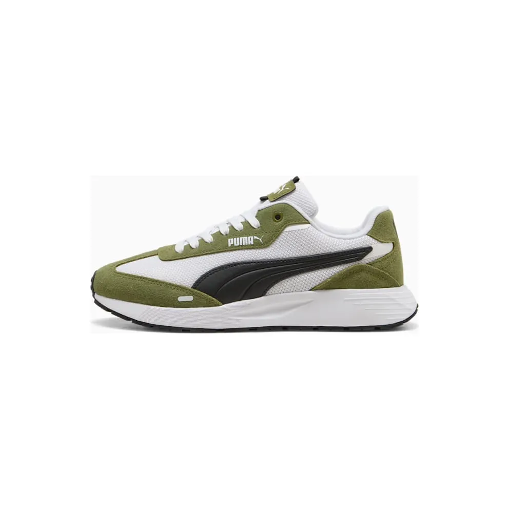 Puma Runtamed Wind mesh “Puma White / Puma Black / Olive Green” (408618_03)