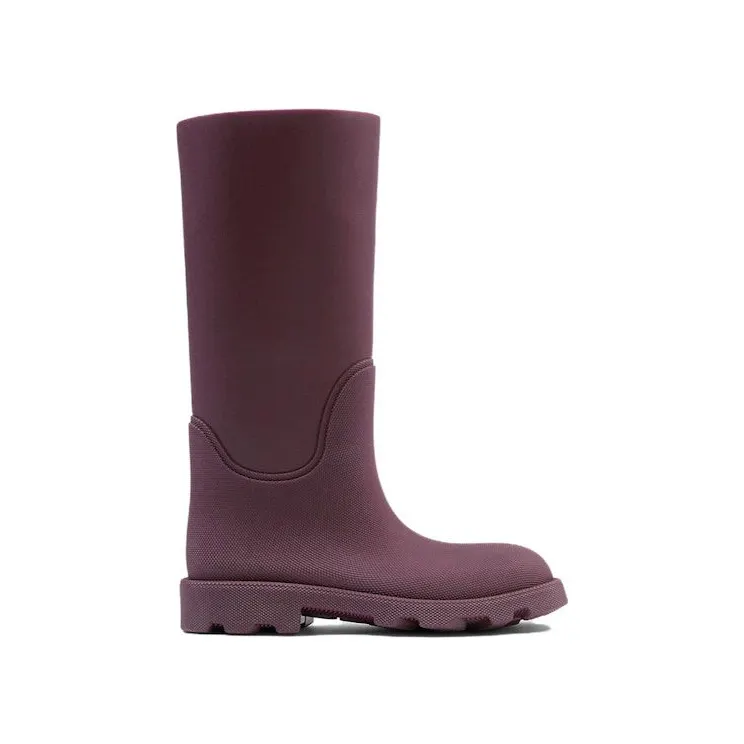 Burberry Marsh Rain High Boots Plum (8074467)