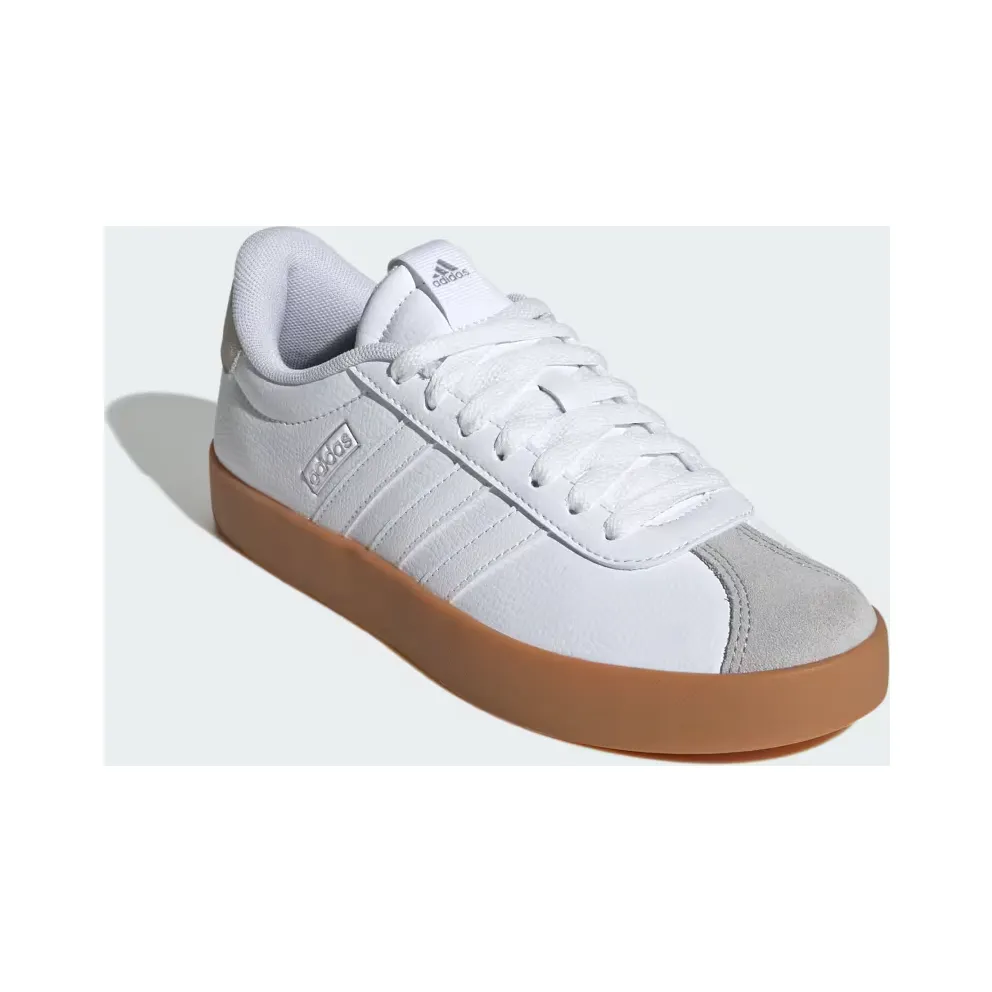 adidas VL Court 3.0 “Cloud White / Cloud White / Silver Metallic” (JR8660)