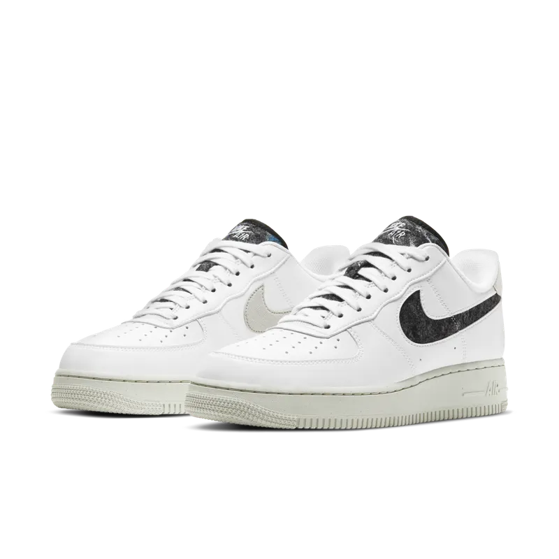 Nike Air Force 1 ’07 SE ‘Recycled Wool Pack – White Black’ White/Light Bone/Black/White (DA6682-100)