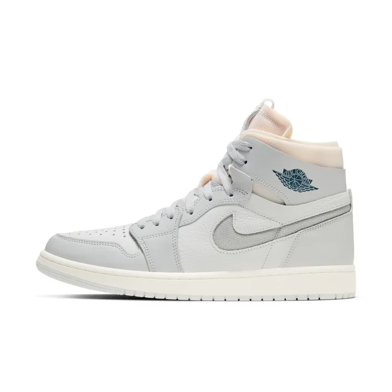 Jordan 1 High Zoom Air CMFT London Photon Dust/Light Smoke Grey-Grey Fog (DH4268-001)