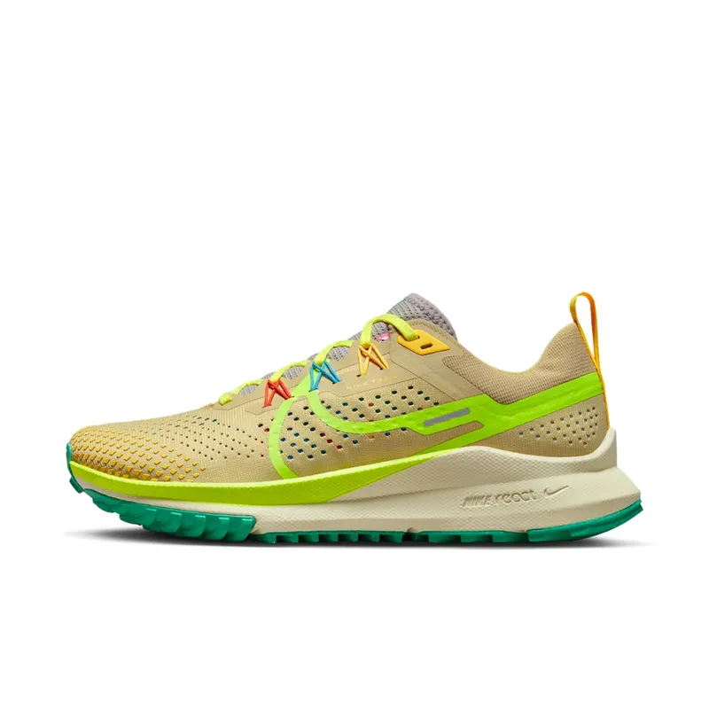 Nike React Pegasus Trail 4 Team Gold Baltic Blue Stadium Green Volt (DJ6159-700)