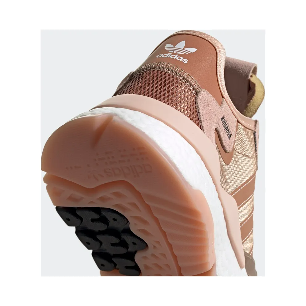 adidas Nite Jogger Rose Gold Metallic (W) Rose Gold Metallic/Vapour Pink/Core Black (EE5908)