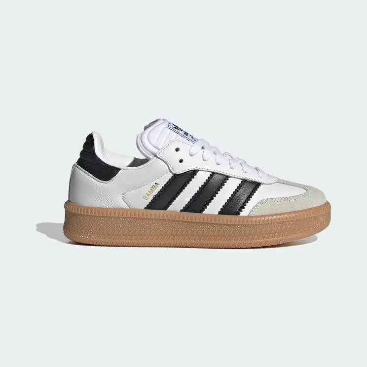 adidas Samba XLG “Cloud White / Core Black / Gum” (JH6516)