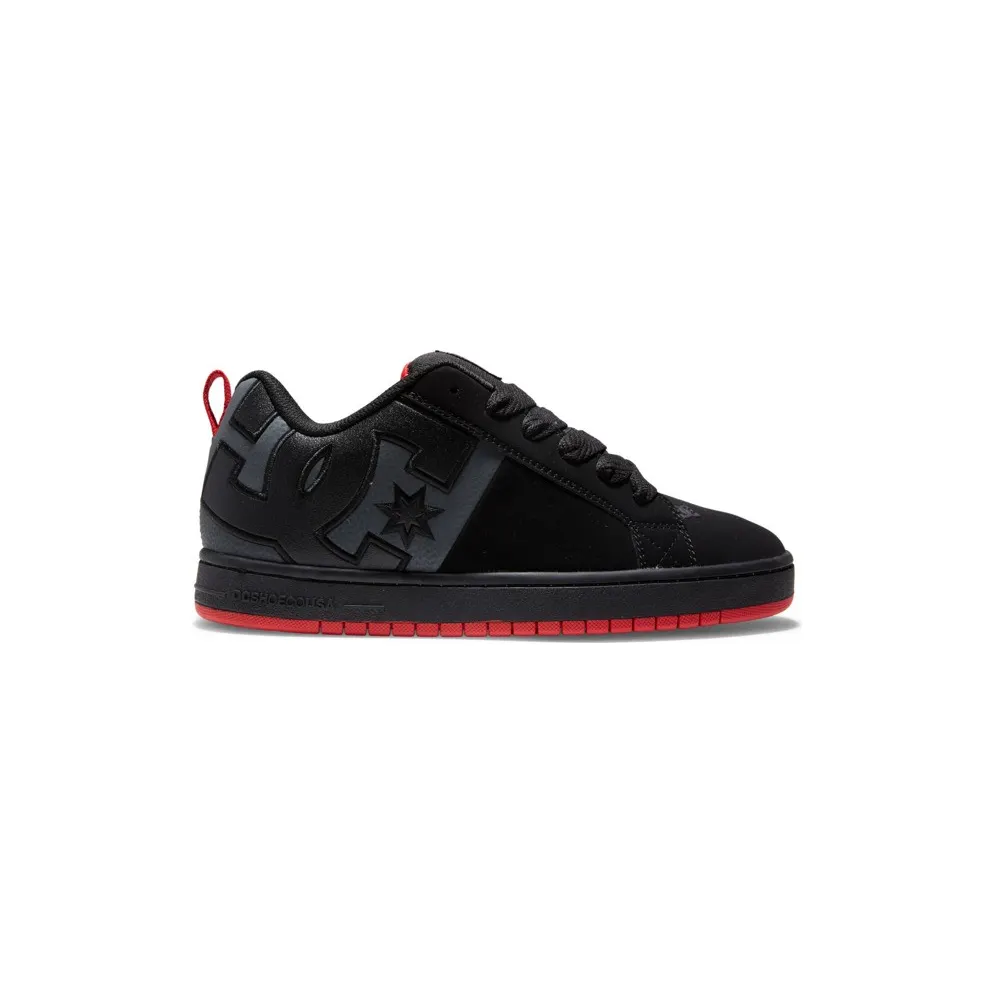DC Court Graffik SQ Black Grey Red (ADYS100442-BYR)