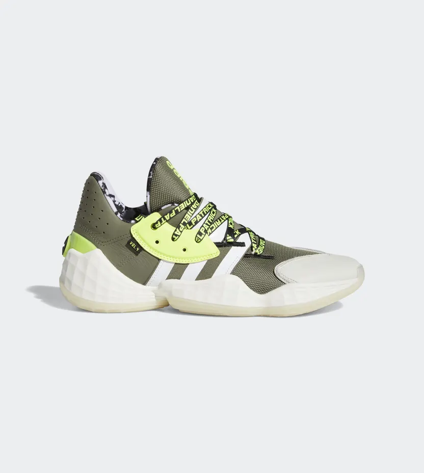 Adidas Daniel Patrick x Harden Vol. 4 ‘Legacy Green’ Legacy Green/Cloud White/Solar Yellow (FV8921)