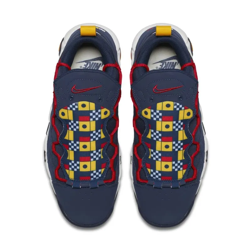 Nike Air More Money Nautical Midnight Navy/Midnight Navy-Sail-Gym Red (AR5396-400)