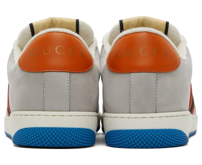 Gucci Gray Screener Sneakers (708296 0YIA0) (2)