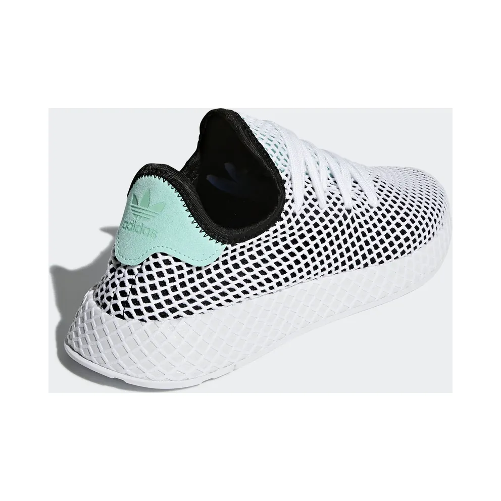 adidas Deerupt Core Black Easy Green Core Black/Easy Green/Footwear White (B28076)