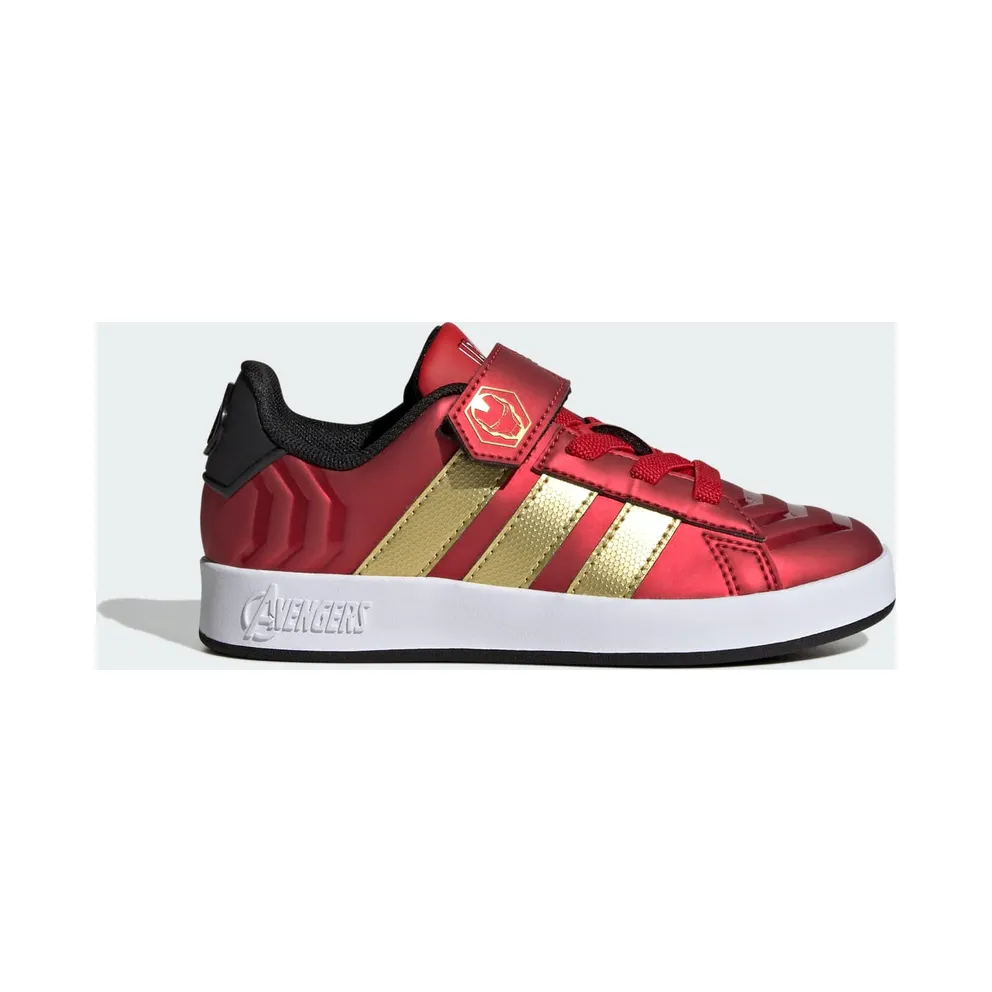 Adidas ADIDAS MARVEL AVENGERS GRAND COURT Shoes KIDS Better Scarlet / Matte Gold / Core Black (HP3614)