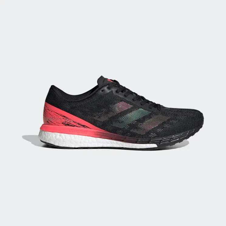Adidas Adizero Boston 9 ‘Black Signal Pink’ Core Black/Core Black/Signal Pink (EG4656)