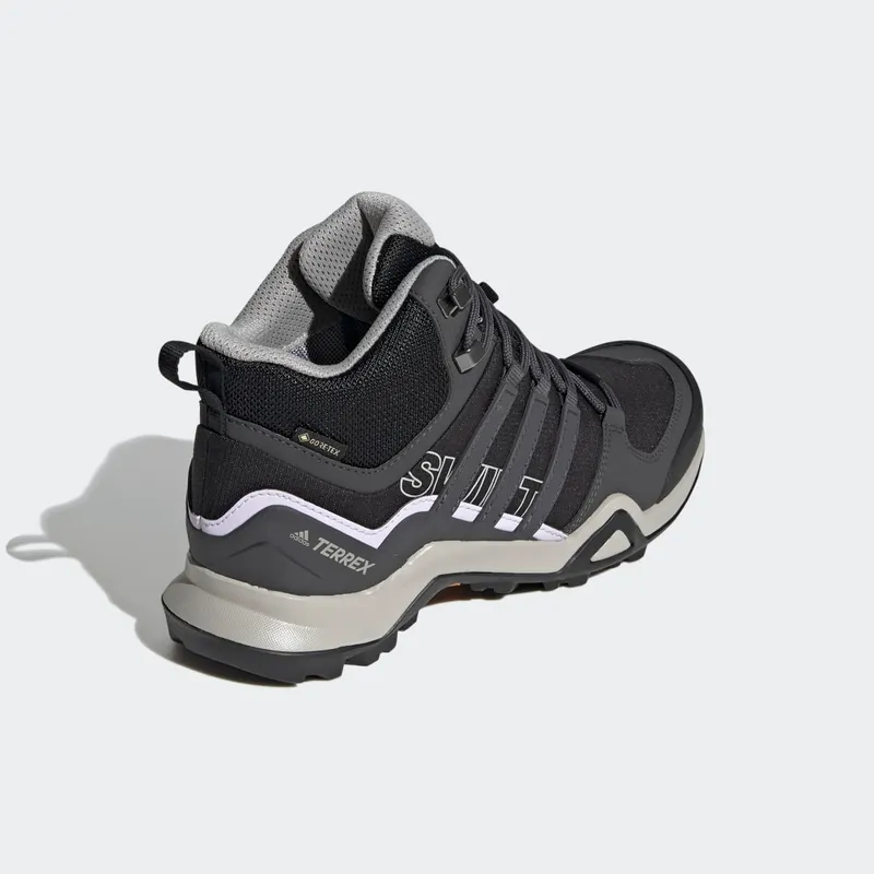 adidas Terrex Swift R2 Mid GORE-TEX Hiking Core Black / Dgh Solid Grey / Purple Tint (EF3357)