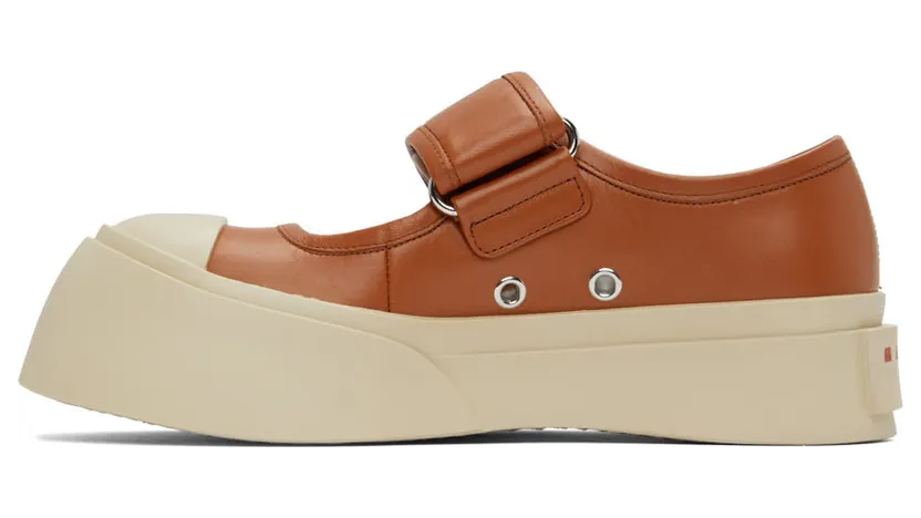 Marni Orange Pablo Sneakers (SNZW003120 P2722) (3)