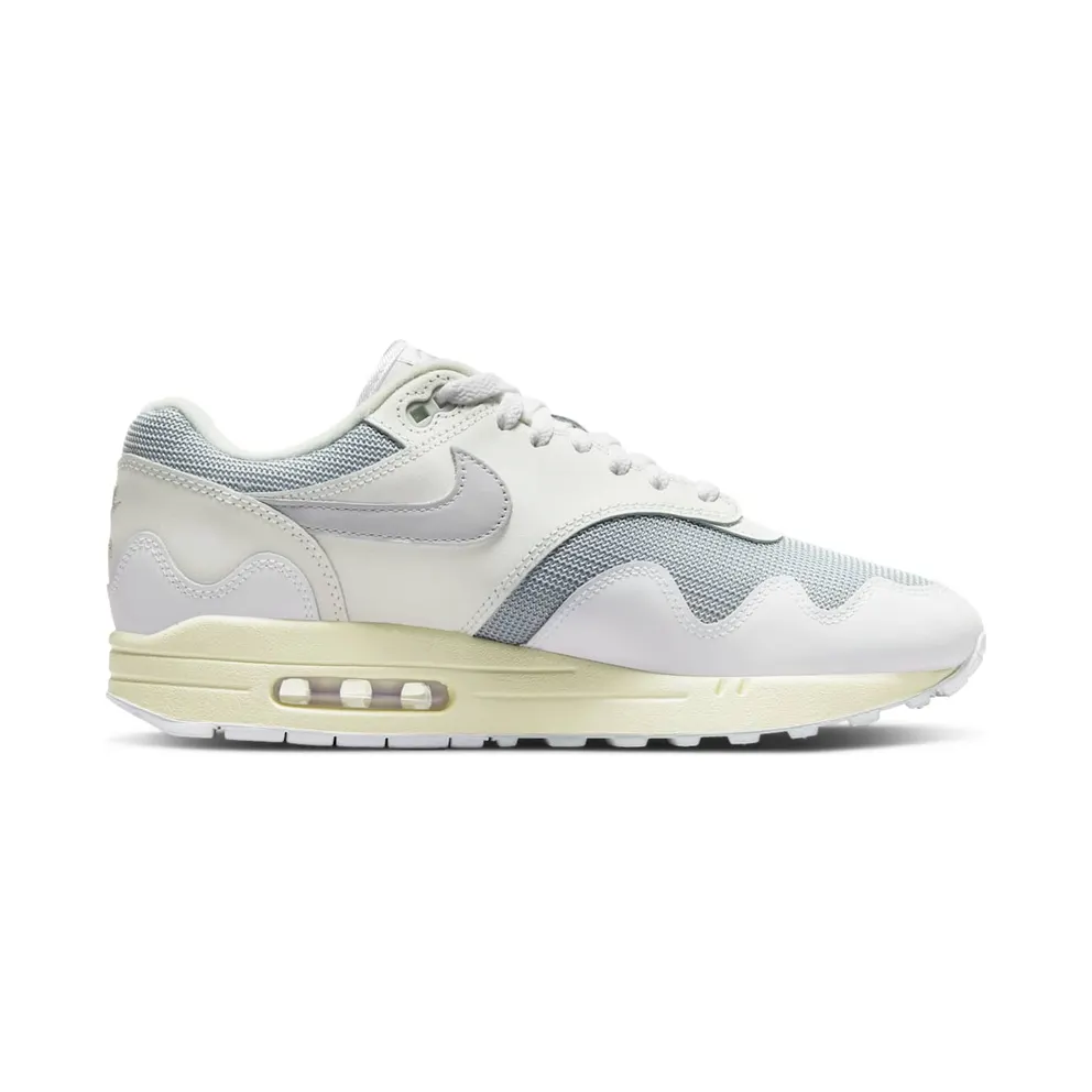 Nike Air Max 1 x Patta White/Metallic Silver/Pure Platinum (DQ0299-100)