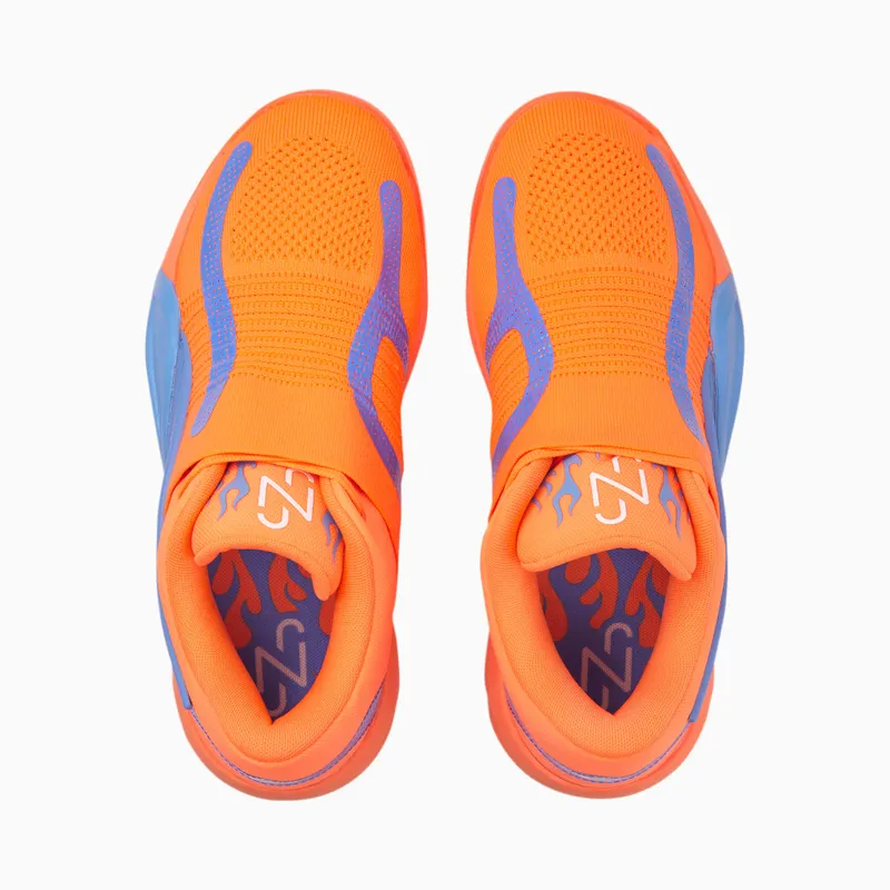 Puma Neymar Jr Rise NITRO Basketball Shoes Blue/White/Orange (378947-01)