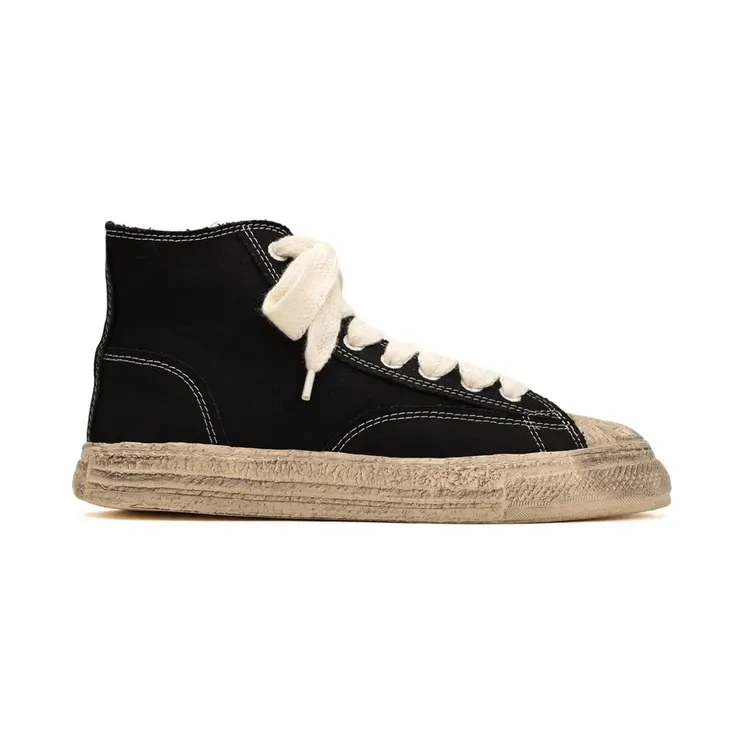 General Scale. Roy High-Top-Sneakers mit verwischter Sohle “Grey” (S13FW707)
