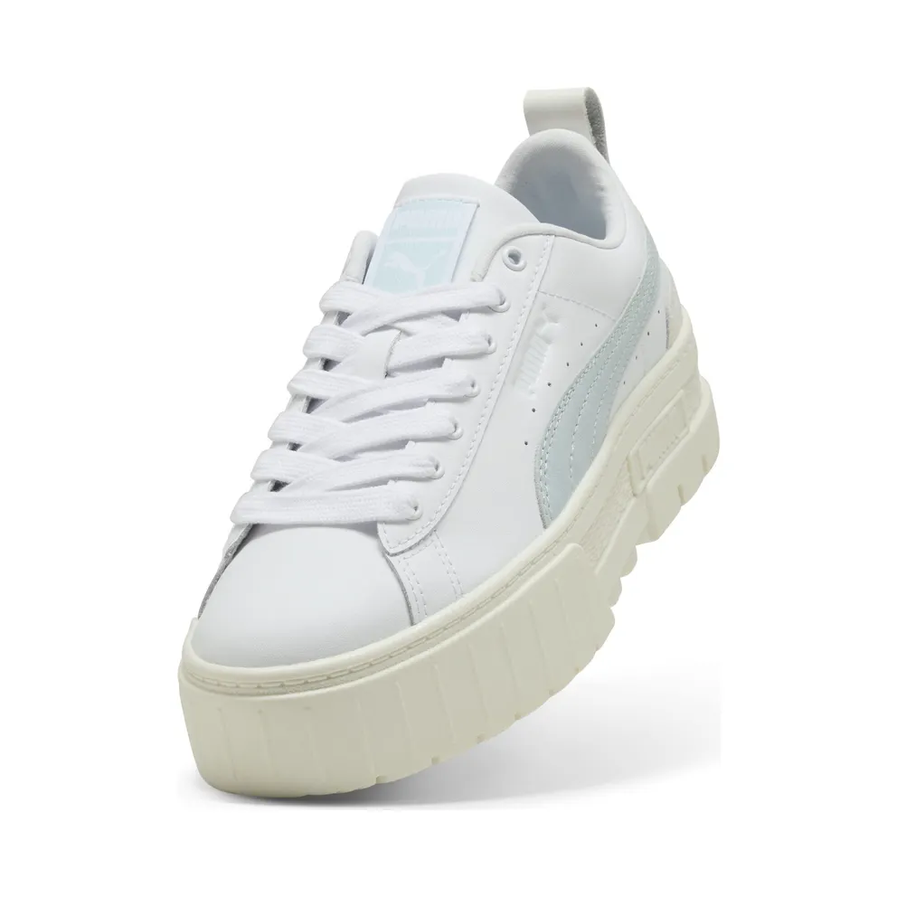 Puma Mayze Lux “Puma White / Sea Glass” (401261_03)