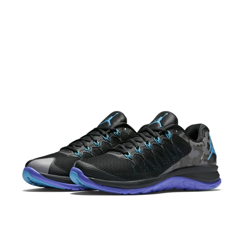 Jordan Air Flight Runner 2 Black/Blue Lagoon-Bright Concord Black/Blue Lagoon-Bright Concord (715572-007)
