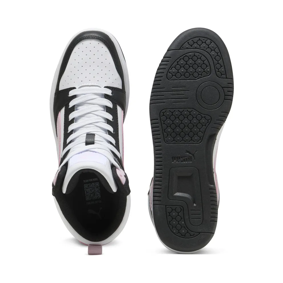 Puma Rebound “Puma White / Rose Mauve / Puma Black” (392326_38)