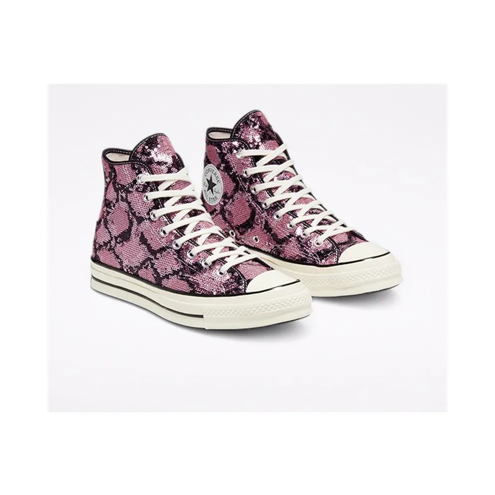 Converse Chuck Taylor All-Star 70s Hi Light Sequin Light Orchid/Egret-Black (166560C)