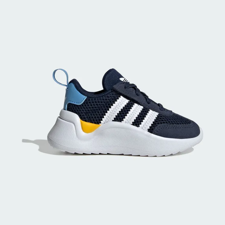 adidas Adifom 70s Comfort Closure Elastic Laces Shoes Kids “Night Indigo / Cloud White / Light Blue” (IG4315)