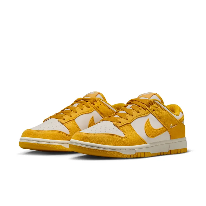 Nike Dunk Low “Dark Sulfur Gold Mini Swoosh” (IB4417-101)