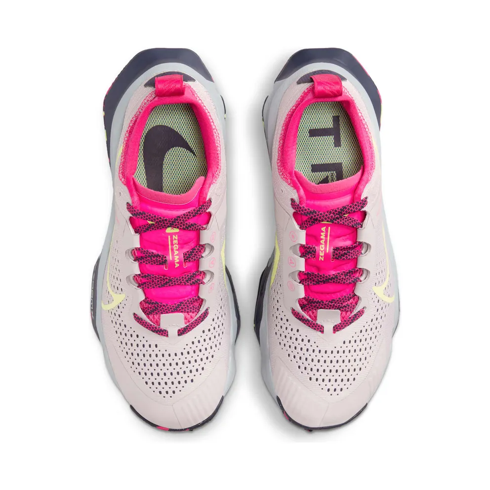 Nike ZoomX Zegama Platinum Violet Fireberry Purple Ink Luminous Green (DH0625-002)