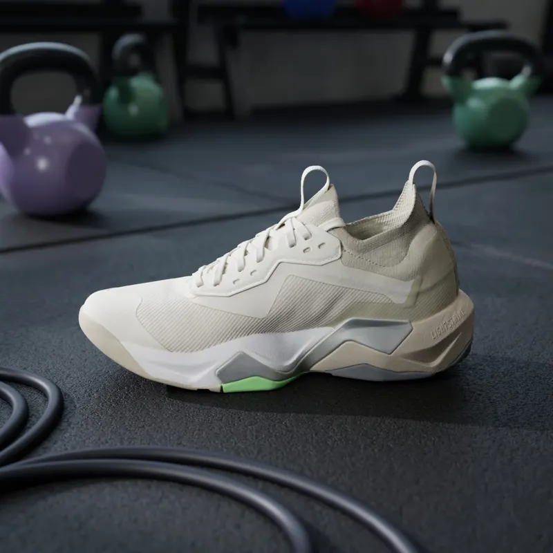 Adidas Rapidmove ADV 2 Chalk White / Beige / Lime Burst (JS3171)