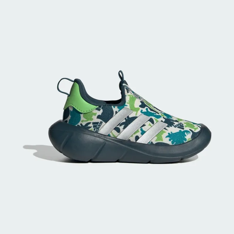 adidas Monofit Slip-On Grey One / Silver Metallic / Semi Lucid Lime (ID9645)