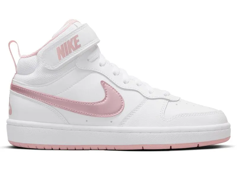 Nike Court Borough Mid 2 White Pink Glaze (CD7782-105)