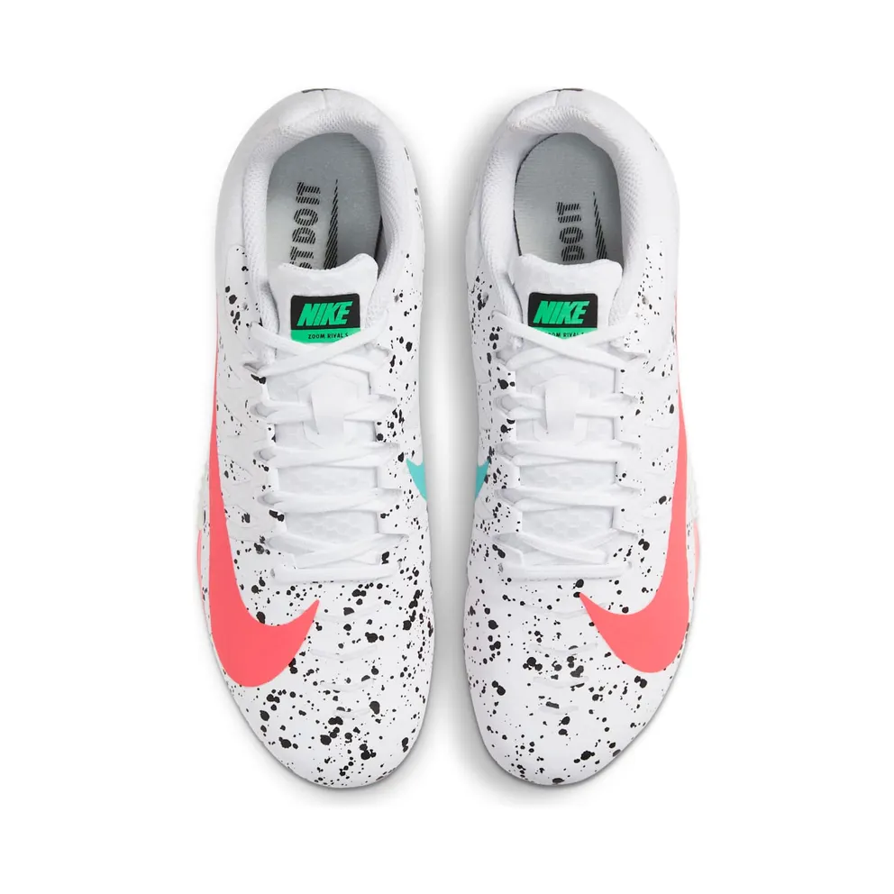 Nike Zoom Rival S 9 Paint Splatter White Crimson Jade (907565-101)